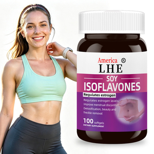 Suplemento de Isoflavonas de Soya GMP Shecome, Regula los Niveles de Estrógeno, Mejora las Molestias Menstruales, Cápsulas Blandas de Isoflavonas de Soya - Product Image 3