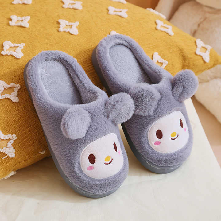 Pantunflas Vaca Pantuflas De Elefante Difusas Pantuflas De