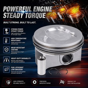 Kit Pistone per Jeep <span class=keywords><strong>Fiat</strong></span> EKA EYF 55282328 1.3L Turbo per Renegade Compass <span class=keywords><strong>500X</strong></span> Toro GSE FireFly 4 Cilindri 46336795 68439498AA - Product Image 4