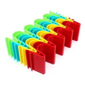 CHRT supporto per Taco personalizzato supporto per Mini ristorante a colori supporto per alimenti supporto per bambini in plastica fai da te Dino 2 supporto per Taco