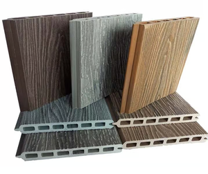 Panneaux de clôture de jardin modernes en WPC avec design de co-extrusion 3D, écologiques, faible <span class=keywords><strong>entretien</strong></span>, tailles personnalisées, service de modélisation 3D - Product Image 5