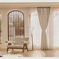 Vente chaude domestique de haute qualité salon de luxe européen élégant velours ombrage hôtel chambre rideaux