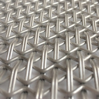 Revêtement mural en maille chevrons en acier inoxydable Shoulong, couleur personnalisée pour les terminaux d'aéroport, salles VIP, réceptions exécutives