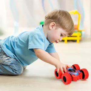 मज़ा डबल साइड वाहन जड़ता सुरक्षा Crashworthiness और गिरावट प्रतिरोध के लिए चकनाचूर प्रूफ मॉडल बच्चों लड़का खिलौना कार