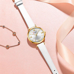 Nouvelle montre pour femme, montre-bracelet en cuir à quartz, montre-bracelet de luxe pour femme, montre mécanique - Product Image 4