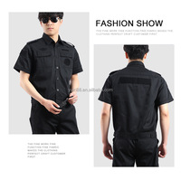 Uniformes de Guardia de Seguridad con Logotipo Personalizado OEM, Pantalones de Trabajo Transpirables Unisex, Camisas, Chaquetas de Manga Corta y Larga
