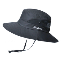 Bob tactique à large bord pour hommes, casquette de pêche imperméable et respirante pour l'escalade, la chasse, le tir, pare-soleil, casquette de sport