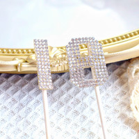MOYI Meilleure Vente : Décoration de Gâteau Diamantée « Joyeux Anniversaire » pour Femmes et Filles