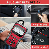 Lecteur de codes OBD2 professionnel V410, analyseur de données en temps réel, diagnostic universel de voyant moteur avec garantie d'un an