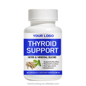 Suplementos herbales para adultos con yodo Ashwagandha Raíz Zinc Selenio Vitamina B12-Complex Suplemento para la salud de la tiroides para hombres y mujeres - Product Image 5