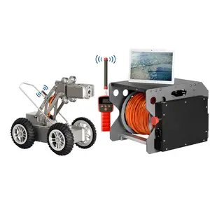 Gopher-30 TR Pipeline Wheeled Sewer Inspection Monitoring Camera Robotic Crawler Pipe Robot