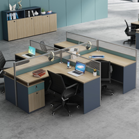 Ensemble de mobilier de bureau moderne, ergonomique, durable et convertible, avec cloison modulaire et poste de travail pour villa