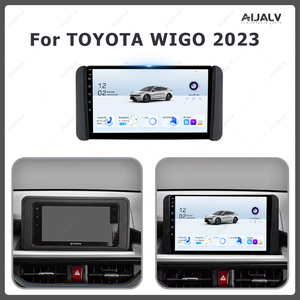 Aijia 2din Head Unit Kit telaio auto 9 pollici per FAW <span class=keywords><strong>TOYOTA</strong></span> WIGO AGYA(GR) 2023 Android Car Audio Radio Stereo cornice Fascia - Product Image 6