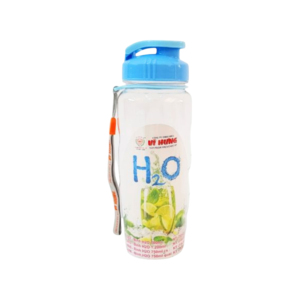 700ml PLASTIC Sports Water <b>Bottle</b> <b>Flip</b> <b>Top</b> Lid Reusable Leakproof Lightweight Durable Gym Travel Vi Hung Plastic Model - Product Image 2