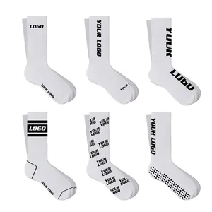 2022 high quality low MOQ 100% cotton socks men women custom logo crew socks Custom socks