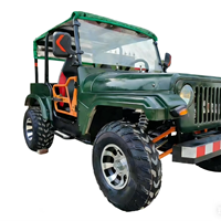 Nouveau Quadricycle Tout-Terrain à Essence MH 200cc/250cc/350cc/500cc 4x4 Mini Jeep Buggy Q235B Structure en Acier 351-450HP