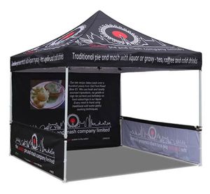 Carpa Plegable Impermeable para Ferias Comerciales, Carpa Instantánea de 10x20 con Impresión Personalizada, Gazebo Publicitario con Techo para Eventos en Venta - Product Image 4