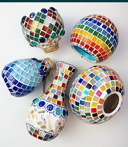 แพ็กเกจกระเบื้องโมเสคแก้วคริสตัลอนุภาคขนาดเล็กแบบทำมืออุปกรณ์เสริมสำหรับเด็กแม่ - Product Image 4