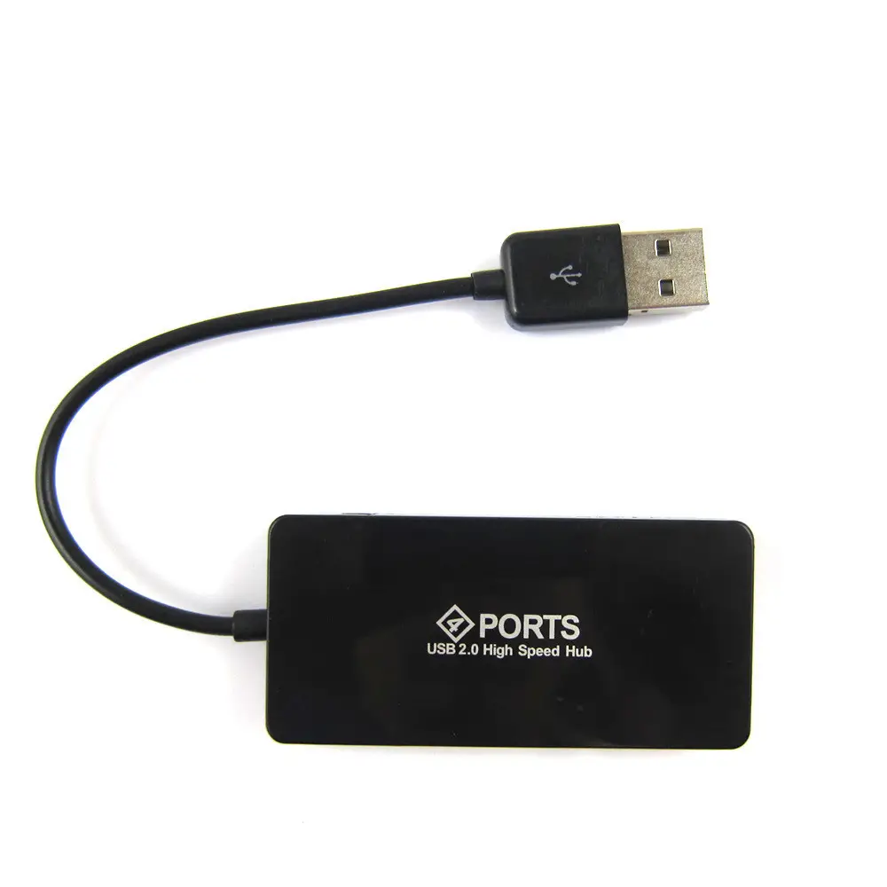 무료 샘플 USB 허브 멀티 USB 포트 분배기 울트라 슬림 멀티 포트 USB 2.0 허브 어댑터 F