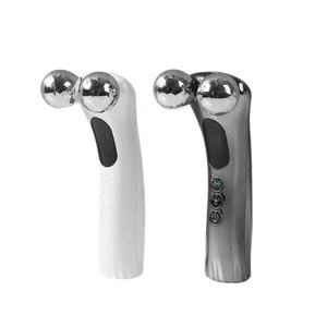 肌引き締め4Dマイクロカレントフェイスマッサージローラー低周波パルスネックリフトフェイシャルスリミング美容機器 - Product Image 1