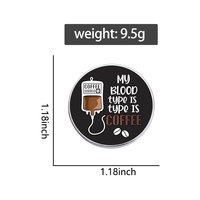 Spedizione Diretta di Badge Rotondi Personalizzati Stampati, Spille Personalizzate con Cartoni Animati, Citazioni Ispiratrici, Figure di Animali e Piante