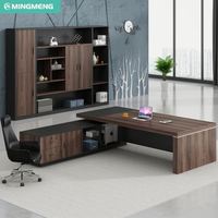 Su misura L-forma Executive scrivania di lusso CEO pannello di legno per la casa/ufficio per il direttore commerciale/CEO Manager mobili da ufficio