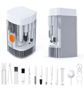 Grande Roc Laptop Teclado Earbud Screen <span class=keywords><strong>Cleaner</strong></span> Pulverizador Kit para Airpods Latop Tablet <span class=keywords><strong>Smartphone</strong></span> 21 em 1 Kit de Limpeza - Product Image 6