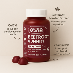 Caramelle Gommose Vegane alla <span class=keywords><strong>Barbabietola</strong></span> Pronte per la Spedizione, Superfood Senza <span class=keywords><strong>Zucchero</strong></span>, Supporto Immunitario, Caramelle Biologiche alla <span class=keywords><strong>Barbabietola</strong></span> - Product Image 4