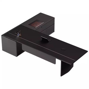 Escritorio Ejecutivo para CEO - Diseño Clásico Moderno <span class=keywords><strong>de</strong></span> Lujo, Material MDF, Muebles <span class=keywords><strong>de</strong></span> Oficina Comerciales para un Trabajo que Ahorra Espacio - Product Image 6