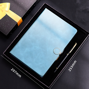 Nhà cung cấp tùy chỉnh in với ban nhạc đàn hồi tang lễ khách bookdebossed logotan colorwholesalestationery - Product Image 1