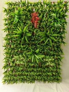 Clôture de <span class=keywords><strong>laurier</strong></span> artificiel Treillis de saule extensible avec feuilles artificielles Treillis en expansion de haie - Product Image 6