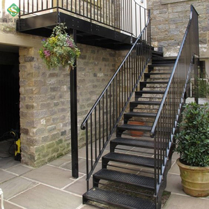Escalier en colimaçon extérieur en acier inoxydable, escalier en acier galvanisé, escalier extérieur galvanisé, escalier étanche - Product Image 4