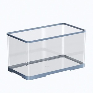 Premium Transparent Goldfish Tank Bureau Écologique <span class=keywords><strong>Aquarium</strong></span> Creative Salon Paysage Durable Petit Moyen Fish Tank - Product Image 5