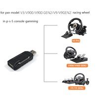 Adaptateur de volant de course USB PXN N7 pour console PS5, convertisseur de volant de jeu compatible avec PlayStation 5, version mise à jour