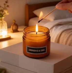 <span class=keywords><strong>Bougie</strong></span> <span class=keywords><strong>parfum</strong></span>ée classique avec pot brun, vente en gros, sans fumée, décoration d'intérieur, hôtel, SPA, bougies <span class=keywords><strong>parfum</strong></span>ées aromatiques - Product Image 6
