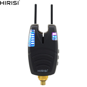 สัญญาณเตือนปลา<span class=keywords><strong>กัด</strong></span>แบบกันน้ำ ยี่ห้อฮิริซิ พลาสติก พร้อมไฟ LED สีฟ้า สำหรับตก<span class=keywords><strong>ปลา</strong></span>ในแม่น้ำ กิจกรรมกลางแจ้ง รุ่น B1139 - Product Image 1