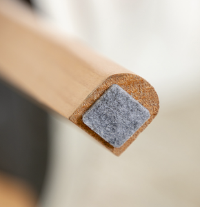 Dossier de chaise domestique Transparent bjflamingo, <span class=keywords><strong>pieds</strong></span> en <span class=keywords><strong>bois</strong></span> en plastique, chaise - Product Image 6