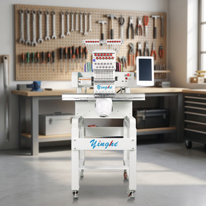 Máquina de bordar 360*510mm tamaño de trabajo plano de alta velocidad 12 agujas máquina de un solo cabezal gran oferta en el almacén de Filipinas - Product Image 1
