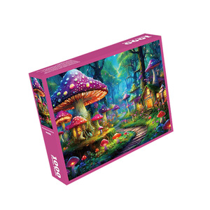 ตัวต่อจิ๊กซอว์ 1000 ชิ้น จาก Source Puzzle Factory ลายภาพวาดสีน้ำมัน ธีมเห็ด ช่วยเสริมสร้างพัฒนาการสมอง สำหรับเด็กอายุ 8-13 ปี - Product Image 4