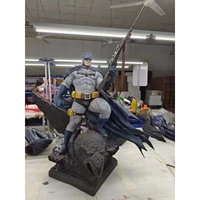 Fábrica personalizada Batman busto estatua personaje colección acción película Figura tamaño real murciélago hombre para Decoración