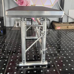 Mesa de DJ Móvil de Aluminio Ajustable, Cabina de DJ Plegable y Ligera para Eventos - Product Image 4