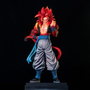 Figurines de collection Dragon Ball <span class=keywords><strong>Gogeta</strong></span> à trois mains échangeables, <span class=keywords><strong>Super</strong></span> <span class=keywords><strong>Saiyan</strong></span> 4, articles d'anime de haute qualité, décorations ornementales - Product Image 1