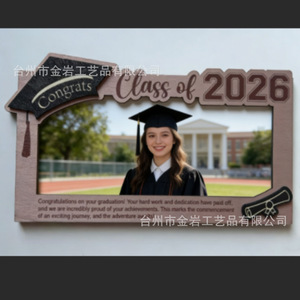 Wooden Cash Clip Personalized Wallet Wooden Gift New Cross-border Product 2026 European and American University Graduation - Product Image 4