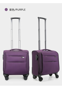 Valigia Trolley da Ufficio Pronta per la Spedizione, Borsa Oxford per Piloti, Bagaglio a Mano per Laptop e Documenti - Product Image 3