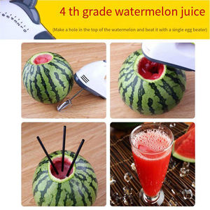 Batidora de Mano Eléctrica Inalámbrica al por Mayor, Control Automático de Perilla, 5+ Velocidades, Botón de Expulsión, Gancho para Masa, Batidor con Carcasa de Plástico - Product Image 4