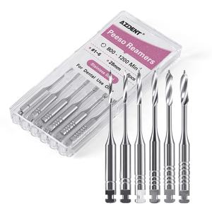 Fichiers rotatifs endodontiques AZDENT 28/32 mm pour moteur, fraises endodontiques Peeso, fraises pour le traitement endodontique - Product Image 1