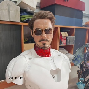 Figura <span class=keywords><strong>de</strong></span> Resina <span class=keywords><strong>de</strong></span> Iron Man <span class=keywords><strong>de</strong></span> Marvel en Oferta, Busto MK85 <span class=keywords><strong>de</strong></span> Medio Cuerpo para Decoración del Hogar, Modelo Coleccionable <span class=keywords><strong>de</strong></span> <span class=keywords><strong>los</strong></span> <span class=keywords><strong>Vengadores</strong></span> <span class=keywords><strong>de</strong></span> Marvel, Juguete <span class=keywords><strong>de</strong></span> Regalo - Product Image 4