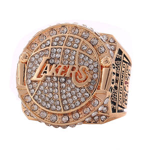 La bague de championnat de basket-ball des Lakers de Los Angeles 2010, Kobe, un style sportif tendance - une bague de mode souvenir d'une victoire éternelle - Product Image 2