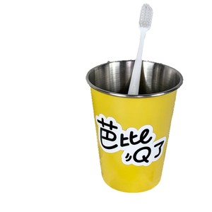 Gobelet à bain de bouche en acier inoxydable Xinrong, design cartoon, portable et durable pour l'hygiène buccale - Product Image 5