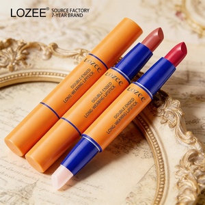 LOZEE Rouge à lèvres mat double extrémité longue durée hydratant étanche anti-transfert texture mate Baume à lèvres Commande en - Product Image 1
